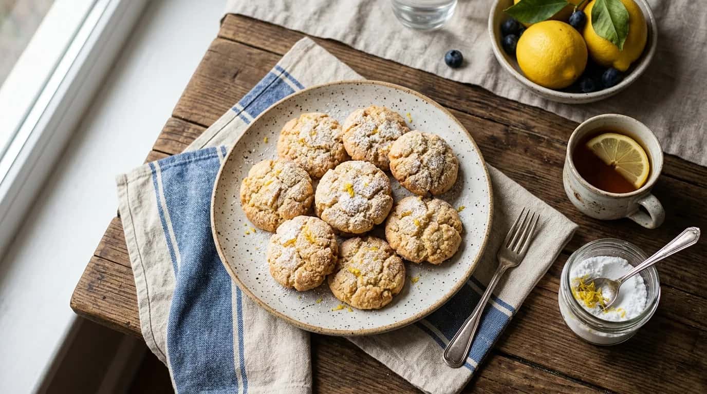 Anne Usulü Limonlu Kurabiye Nasıl Yapılır?