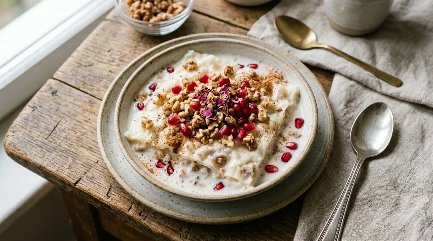 Cevizli Tarçınlı Güllaç Nasıl Yapılır?