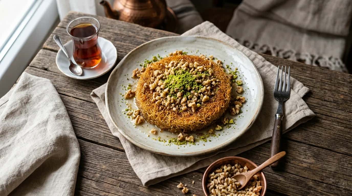 Cevizli Tel Kadayıf Nasıl Yapılır?