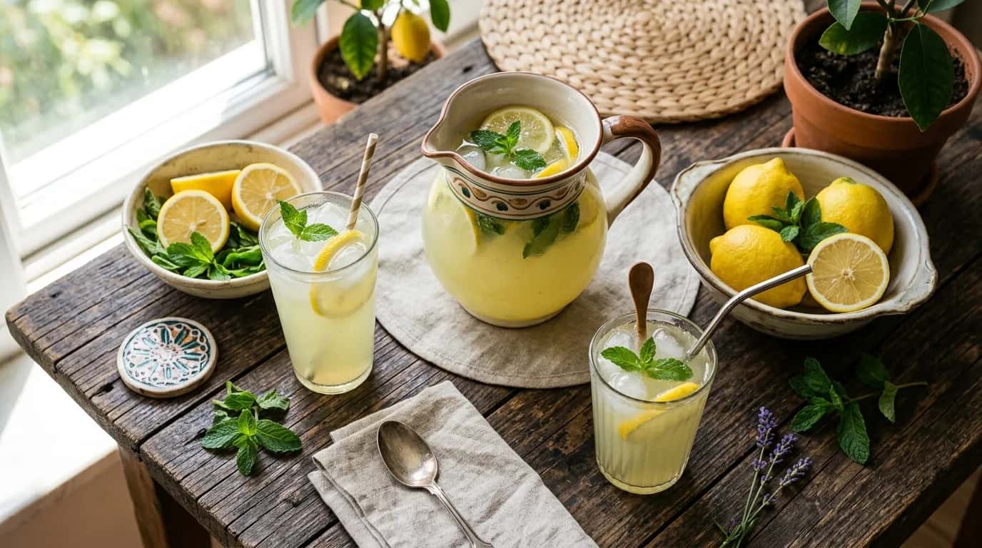 Ev Yapımı Ferah Limonata Nasıl Yapılır?