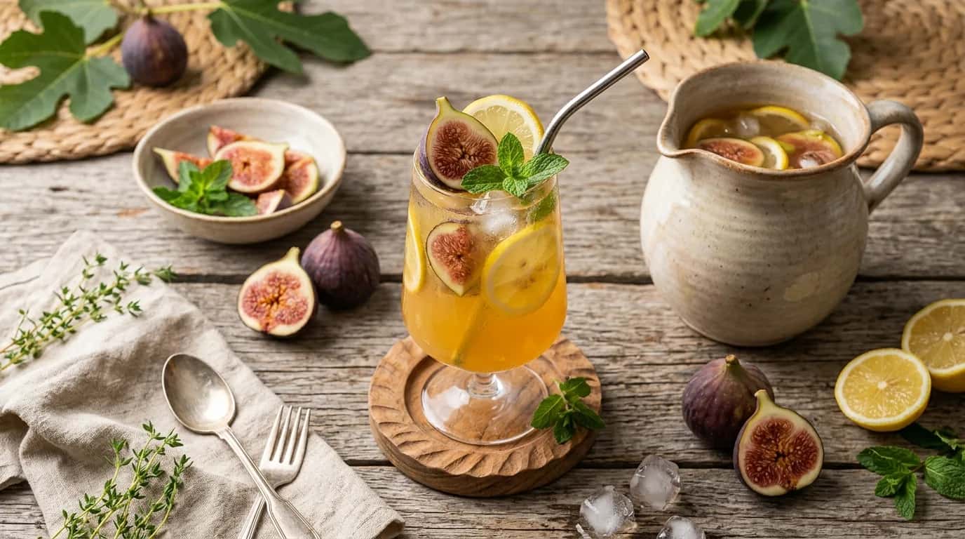 Ev Yapımı İncirli Limonata Nasıl Yapılır?