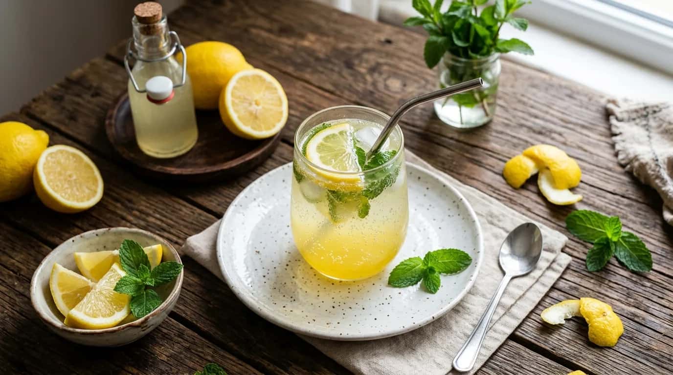 Ev Yapımı Limonlu Gazoz Nasıl Yapılır?