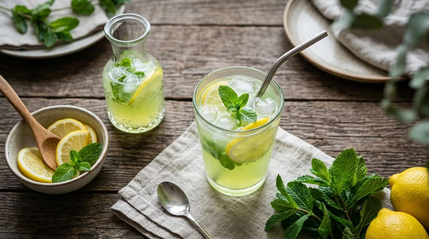 Ev Yapımı Naneli Limonata Nasıl Yapılır?