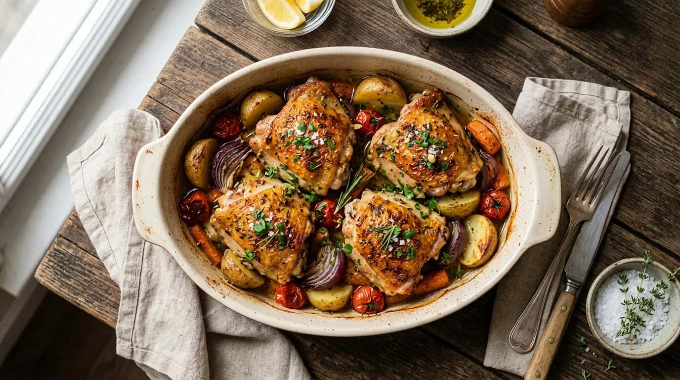 Fırında Tavuk But Tarifi Nasıl Yapılır?