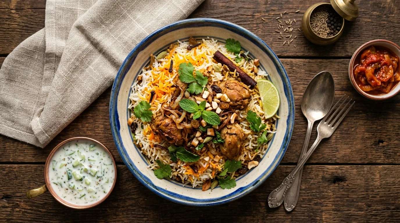 Hindistan Usulü Tavuklu Biryani Nasıl Yapılır?