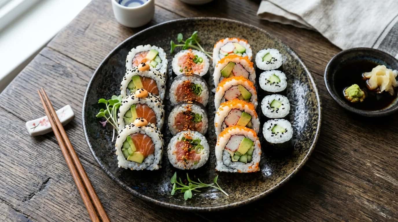 Japon Usulü Suşi Ruloları Nasıl Yapılır?