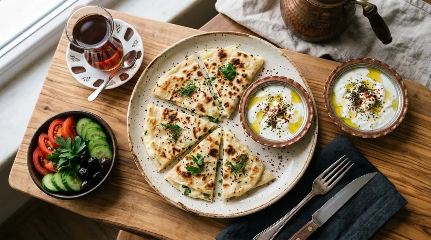 Kahvaltılık Peynirli Gözleme Nasıl Yapılır?
