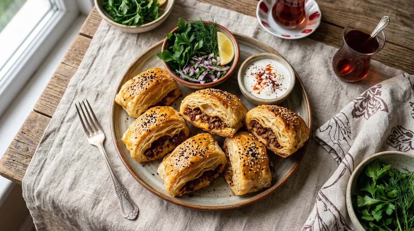 Kıymalı Puf Börek Nasıl Yapılır?