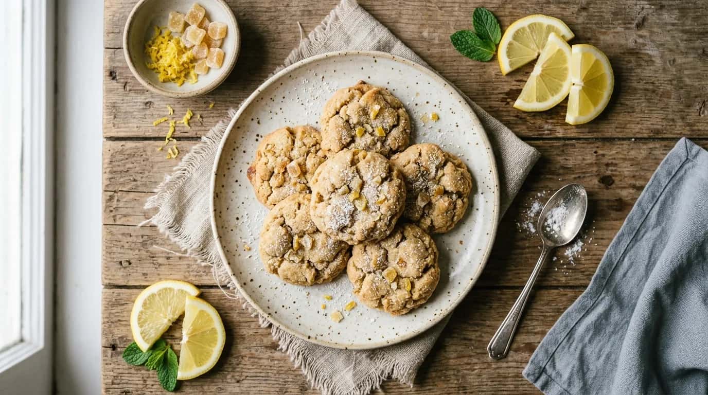 Limonlu Zencefilli Kurabiye Nasıl Yapılır?