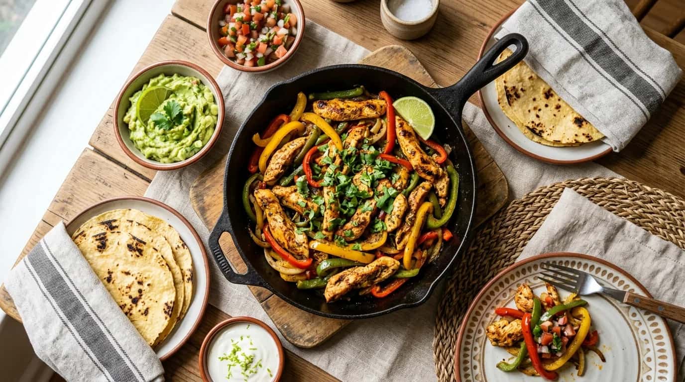 Meksika Usulü Tavuk Fajitas Nasıl Yapılır?