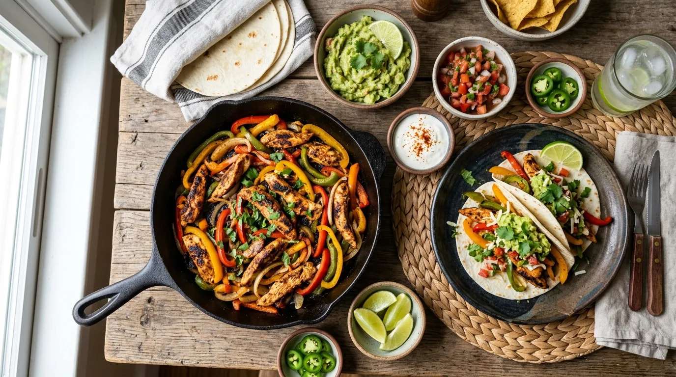 Meksika Usulü Tavuk Fajitas Tarifi Nasıl Yapılır?