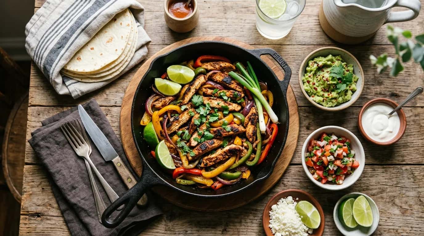 Meksika Usulü Tavuk Fajitas Nasıl Yapılır?