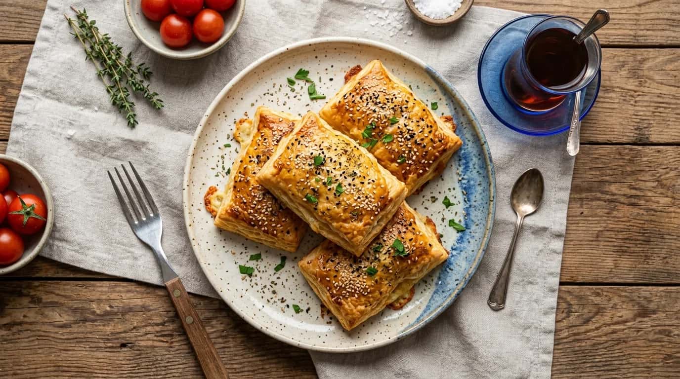 Peynirli Çıtır Milföy Nasıl Yapılır?