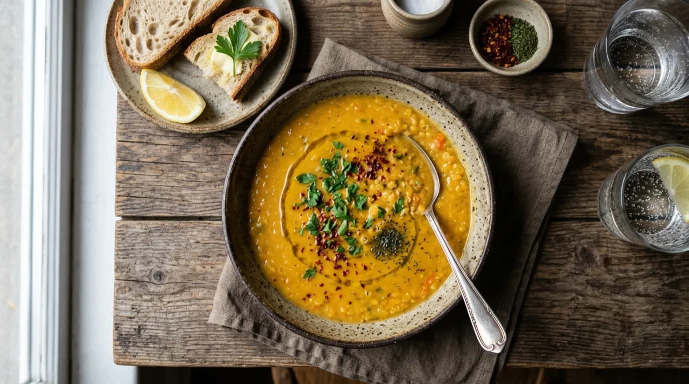 Sade Mercimek Çorbası Nasıl Yapılır?