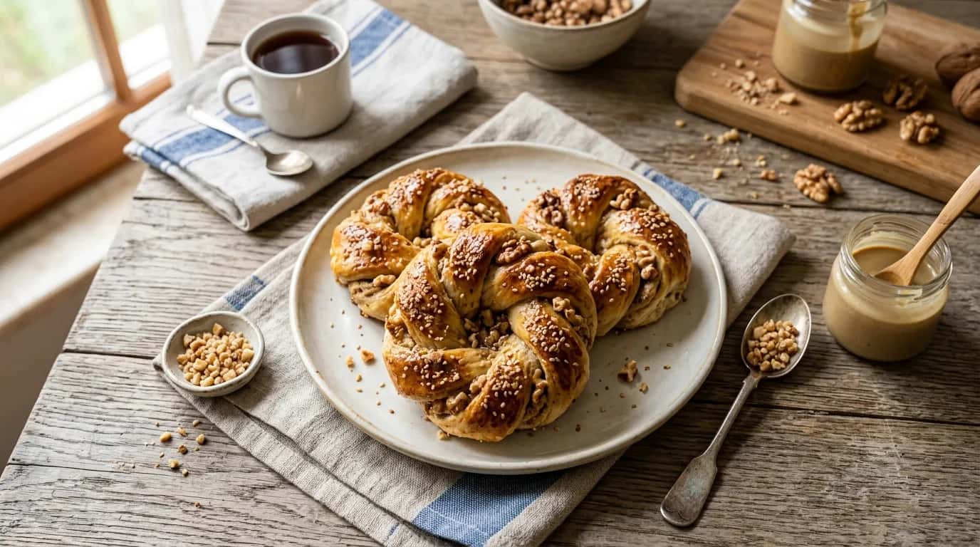 Tahinli ve Cevizli Açma Tarifi Nasıl Yapılır?