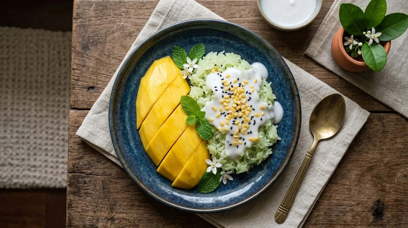 Tayland Usulü Mango Pirinci Nasıl Yapılır?