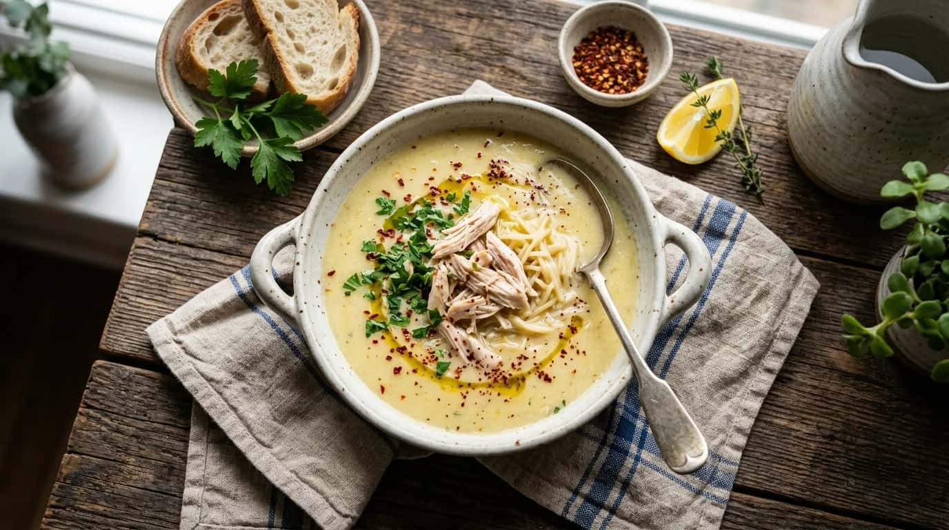 Terbiyeli Tavuk Çorbası Nasıl Yapılır?