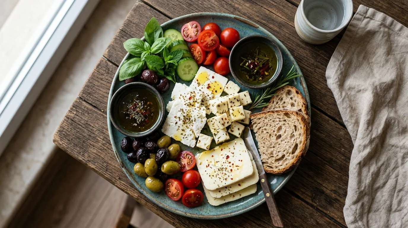 Zeytinyağlı Peynir Tabağı Nasıl Yapılır?