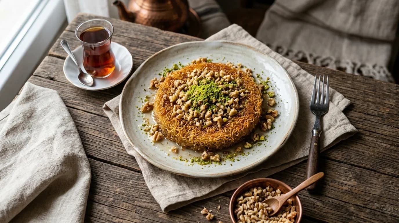 Cevizli Tel Kadayıf Nasıl Yapılır?