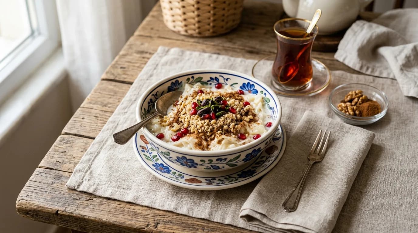 Cevizli ve Tarçınlı Güllaç Nasıl Yapılır?