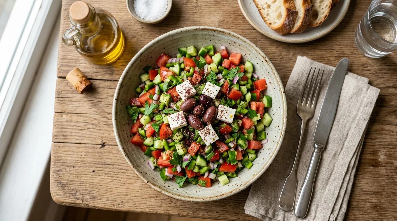 Çoban Salata Tarifi Nasıl Yapılır?