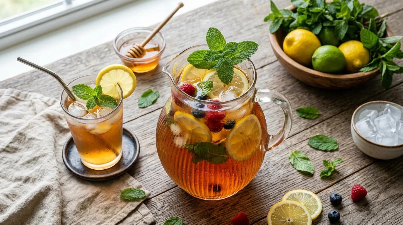 Ev Yapımı Soğuk Çay Tarifi