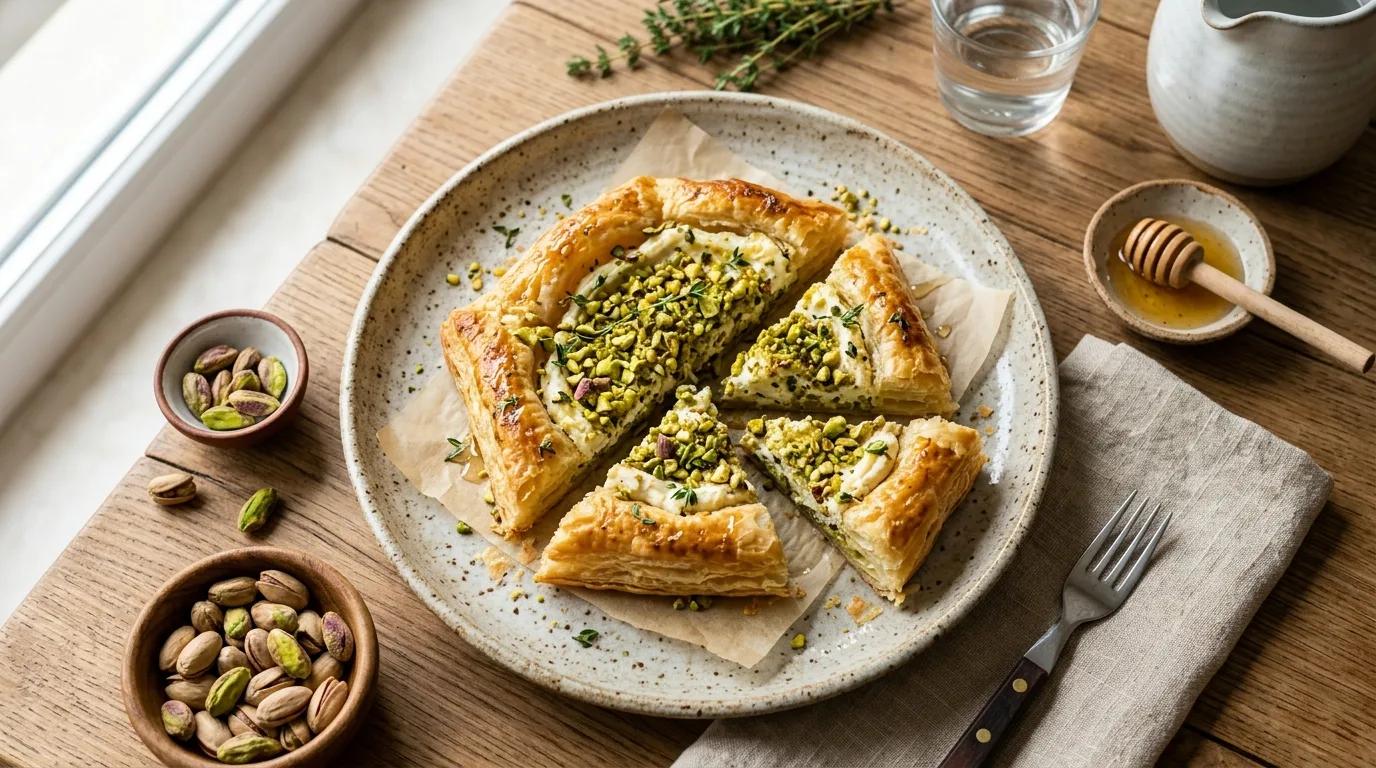 Fıstıklı ve Peynirli Milföy Nasıl Yapılır?