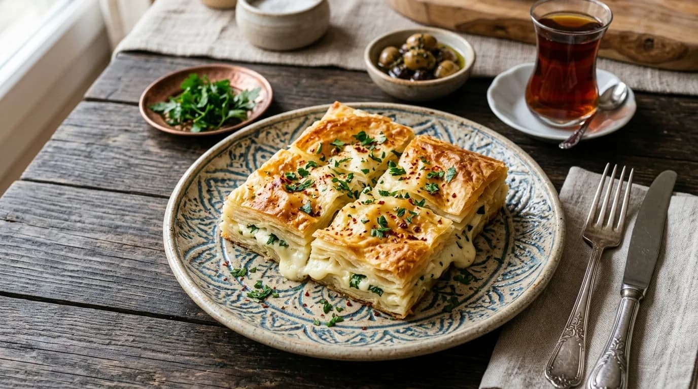 Geleneksel Peynirli Su Böreği Nasıl Yapılır?