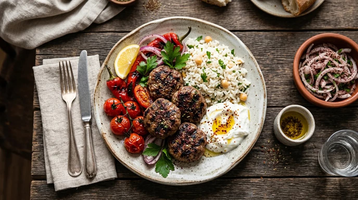 Izgara Köfte Tarifi