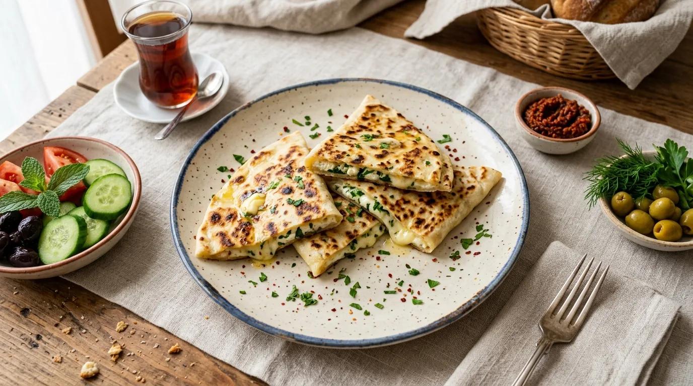 Kahvaltılık Peynirli Gözleme Nasıl Yapılır?