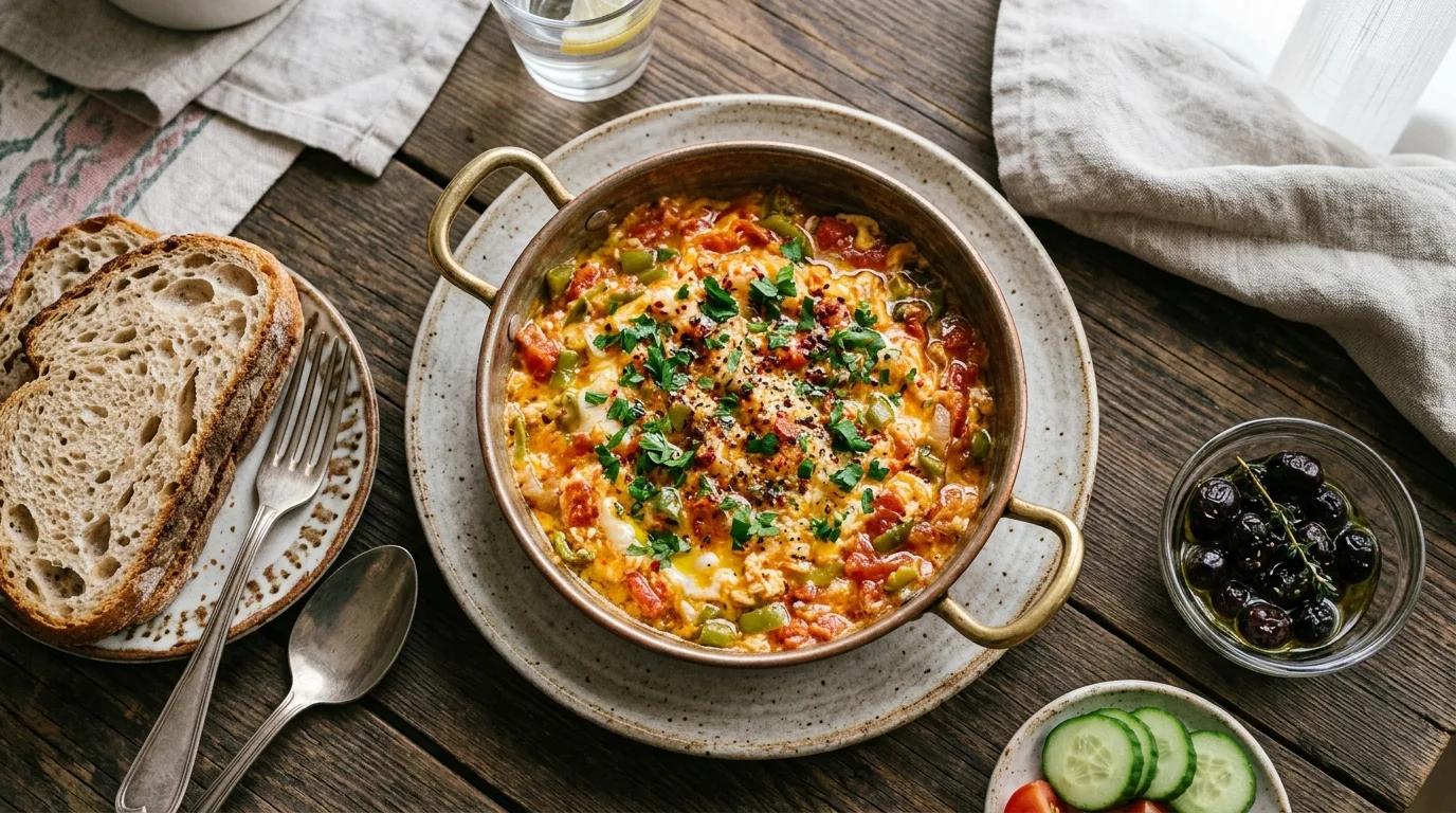 Klasik Türk Usulü Menemen Tarifi Nasıl Yapılır?
