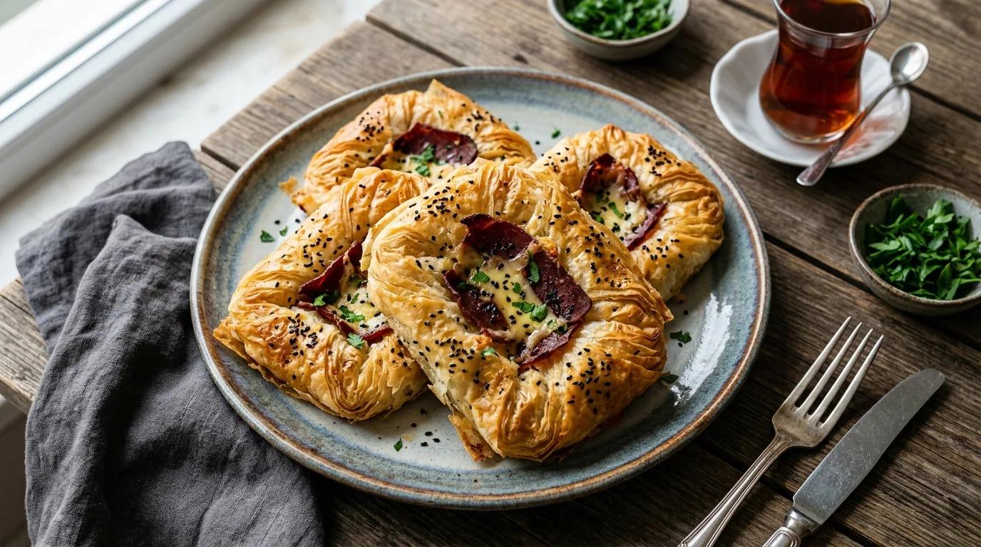 Pastırmalı Çıtır Börek