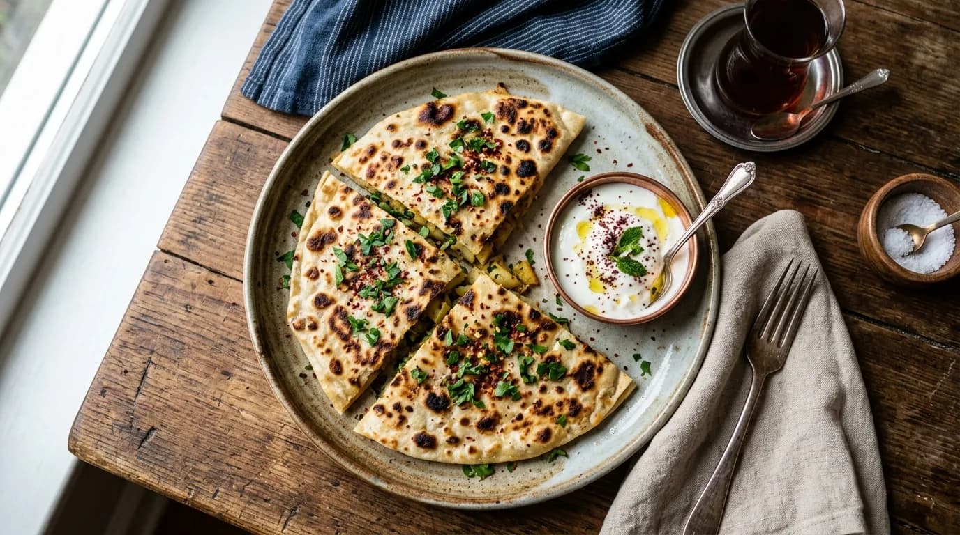 Patatesli Gözleme Nasıl Yapılır?