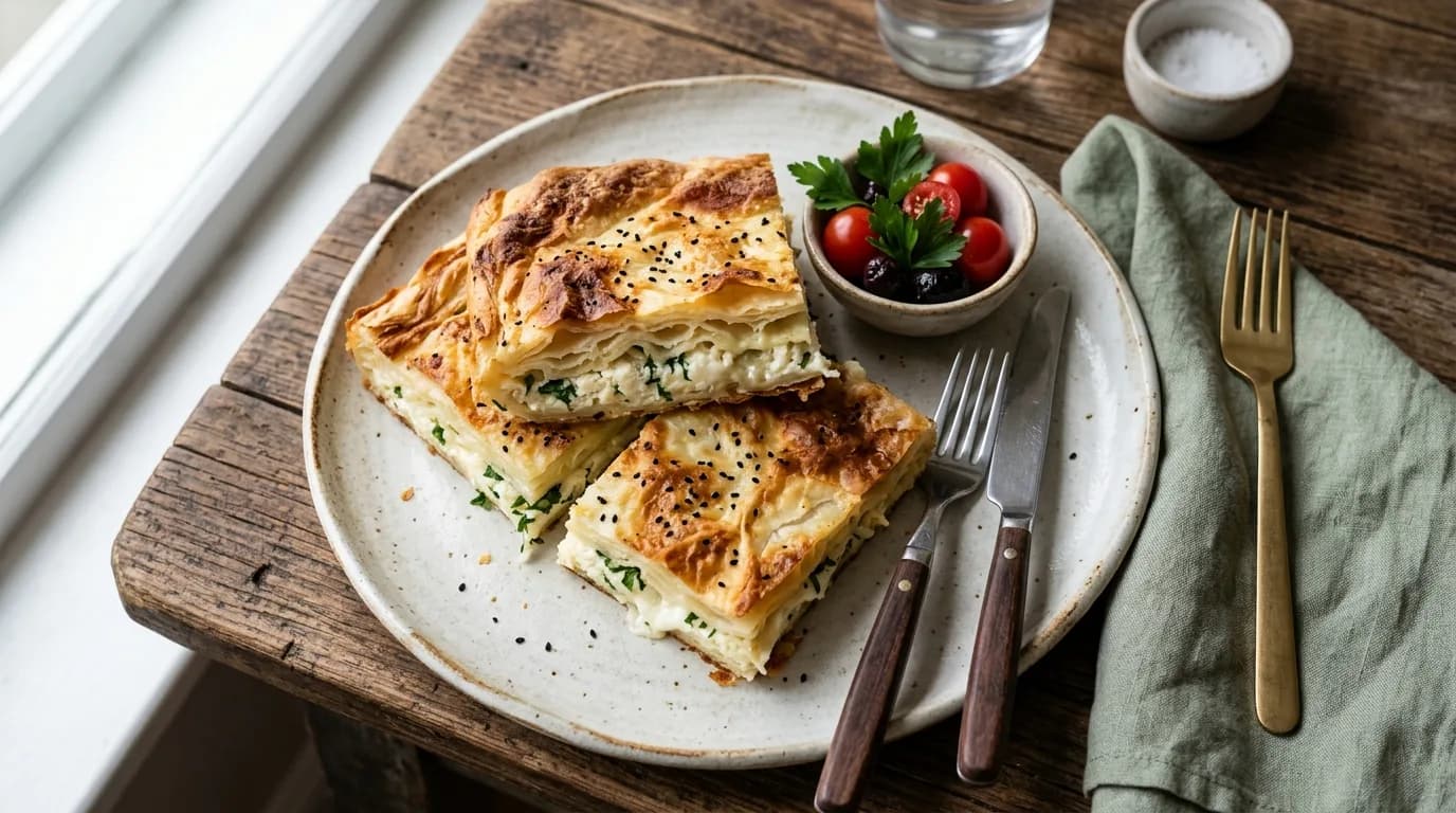 Peynirli Su Böreği Nasıl Yapılır?
