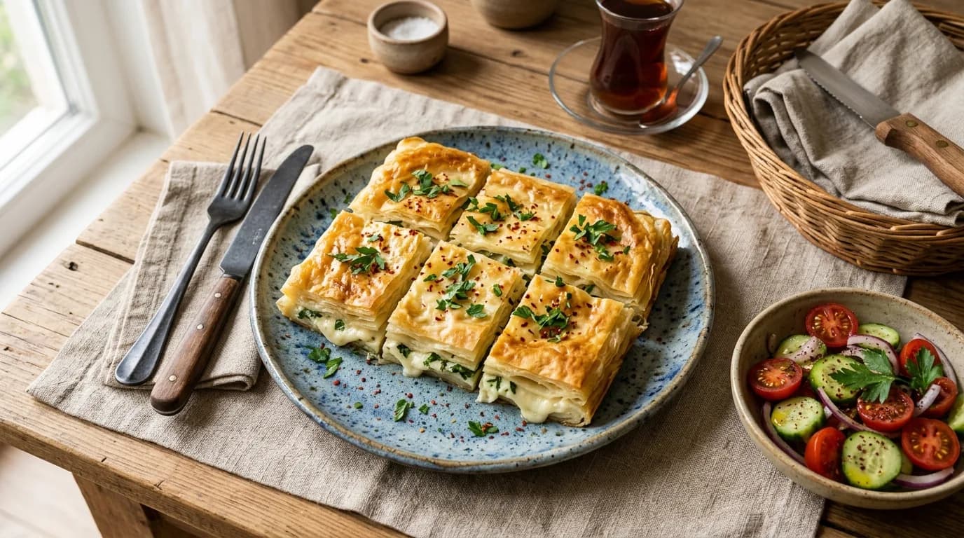 Peynirli Su Böreği Nasıl Yapılır?
