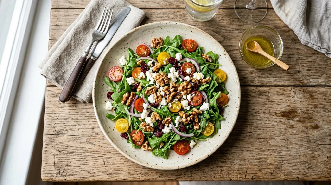 Roka Salatası Nasıl Yapılır?