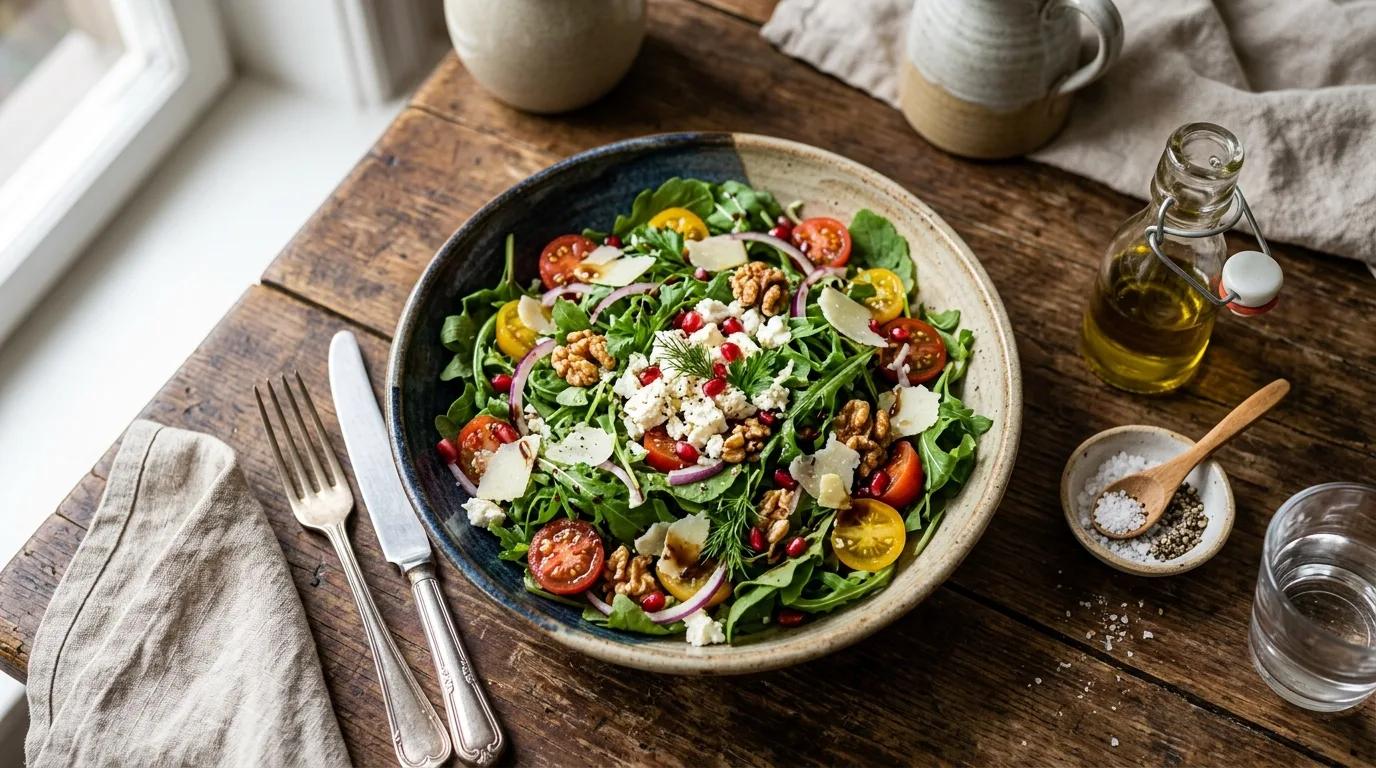 Roka Salatası Tarifi Nasıl Yapılır?