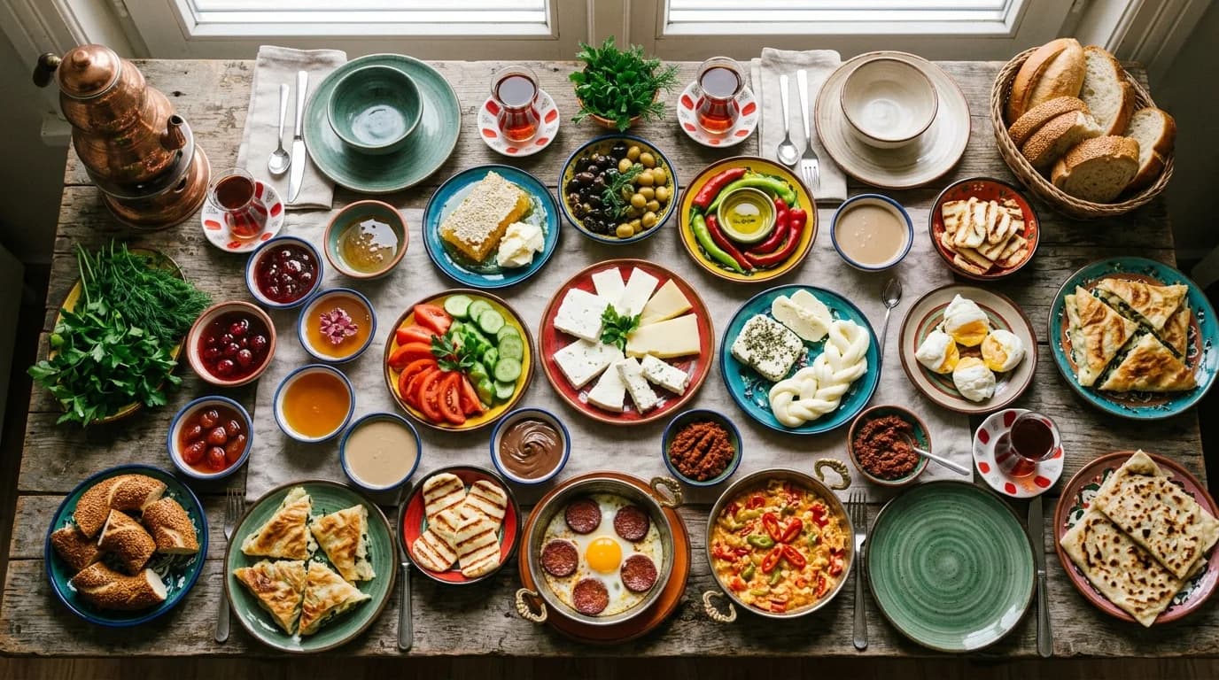 Serpme Kahvaltı Tabağı Nasıl Yapılır?