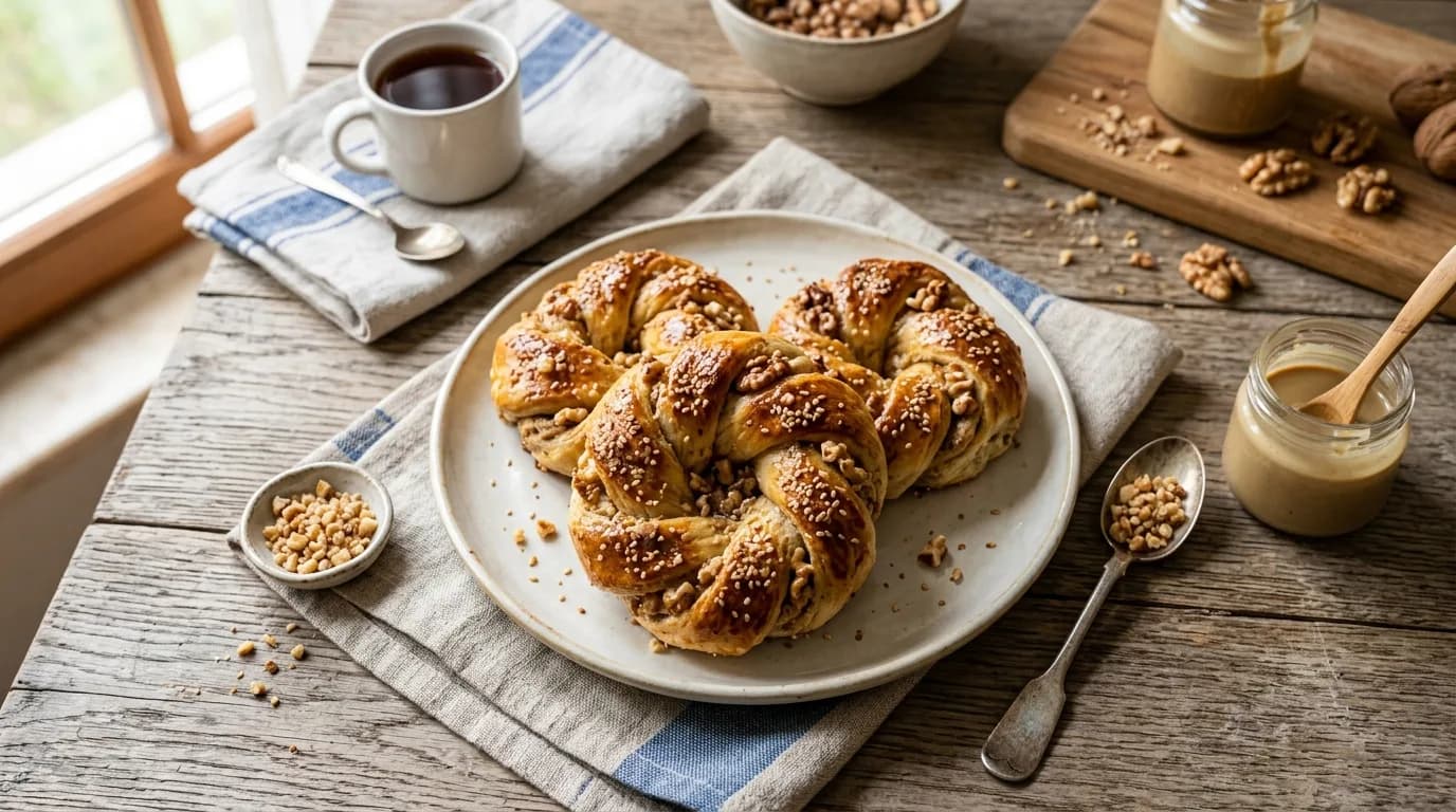 Tahinli ve Cevizli Açma Tarifi Nasıl Yapılır?