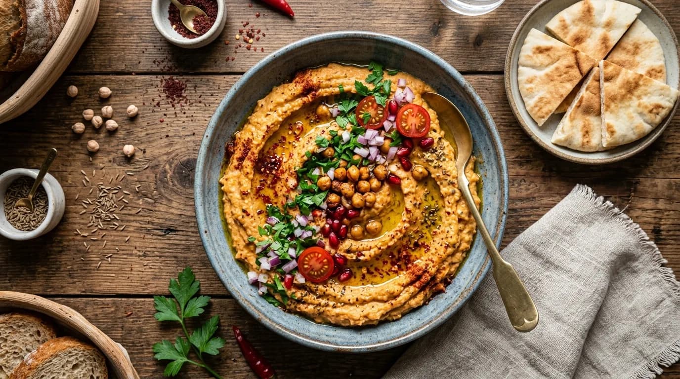 Baharatlı Nohut Ezmesi Nasıl Yapılır?