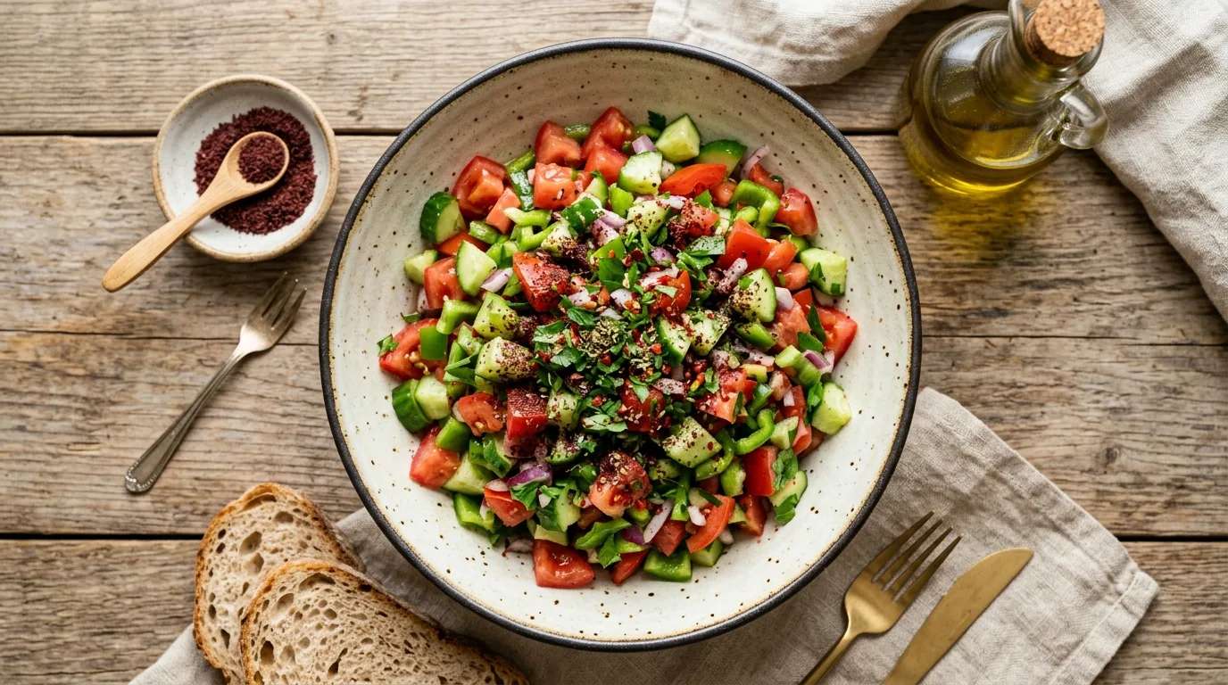 Çoban Salata Tarifi Nasıl Yapılır?