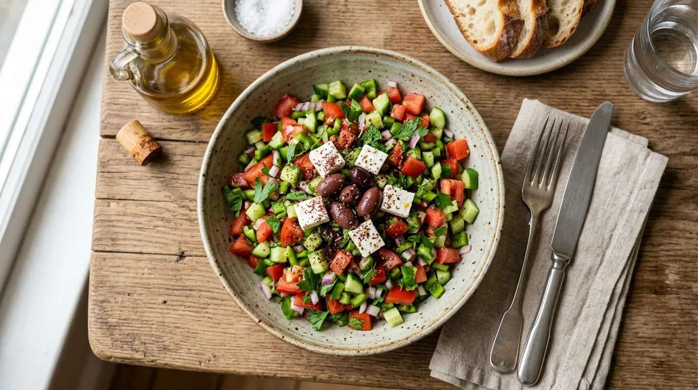 Çoban Salata Tarifi Nasıl Yapılır?