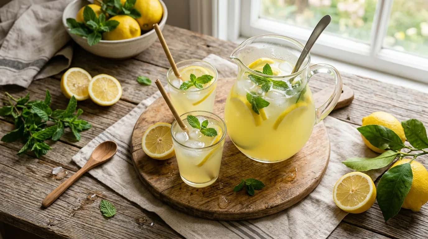 Ev Yapımı Ferahlatıcı Limonata Nasıl Yapılır?