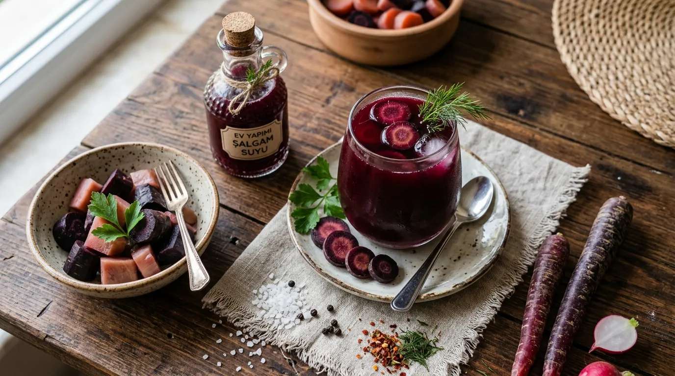 Ev Yapımı Şalgam Suyu Tarifi Nasıl Yapılır?