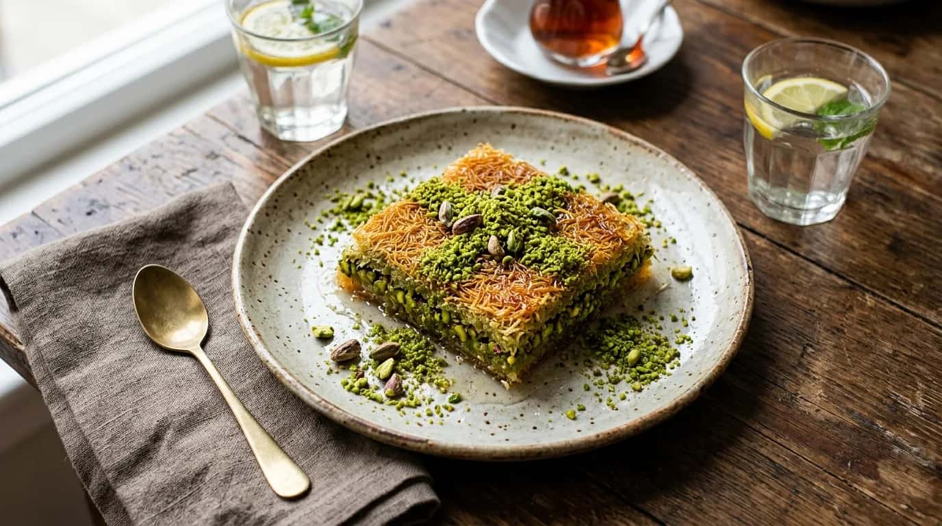 Fıstıklı Kadayıf Nasıl Yapılır?