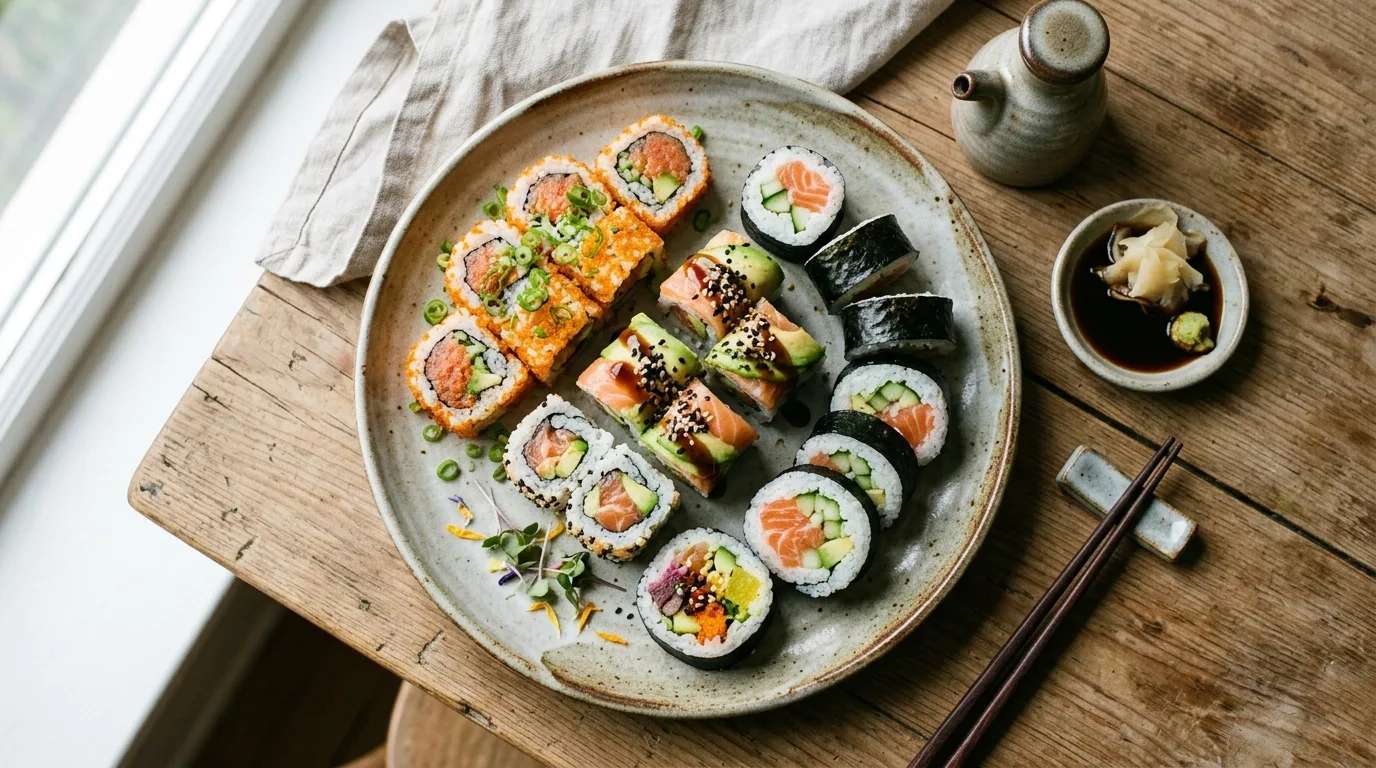 Japon Usulü Suşi Ruloları Nasıl Yapılır?