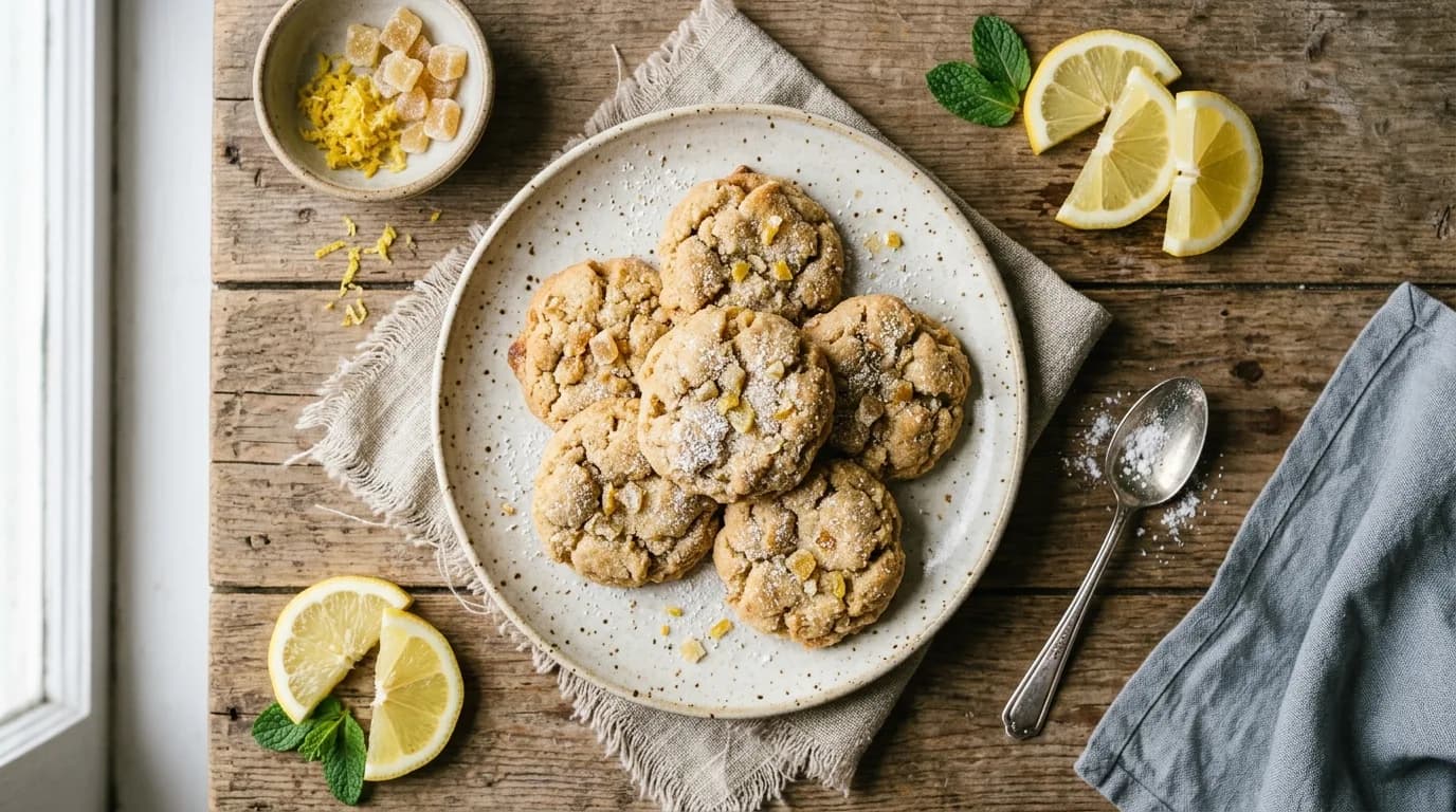 Limonlu Zencefilli Kurabiye Nasıl Yapılır?