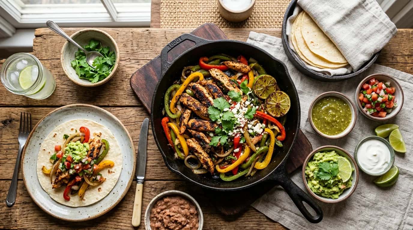 Meksika Usulü Tavuk Fajita Nasıl Yapılır?