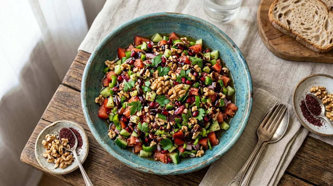 Nar Ekşili Gavurdağı Salatası Nasıl Yapılır?