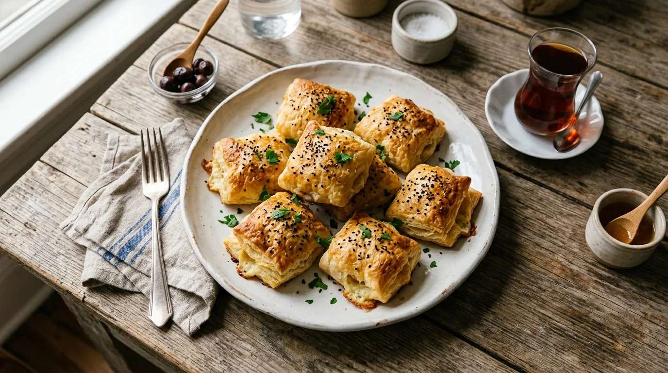 Peynirli Puf Böreği Nasıl Yapılır?